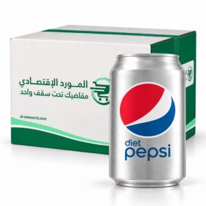 بيبسي دايت 320 مل ( كرتون 24 عبوة )
