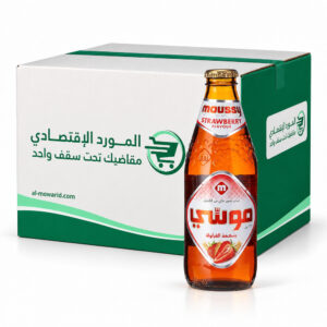 موسى بنكهة الفراولة 330 مل ( كرتون 24 عبوة )