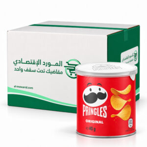 برينجلز رقائق البطاطس بالنكهة الاصلية 40 غم × 12 - كرتون