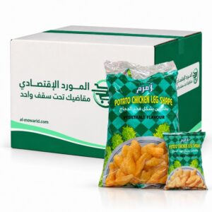 زمزم بطاطس افخاذ الدجاج 18 غم × 20 حبة × 5 ربطة - كرتون