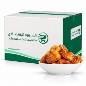 تمر سكري القصيم 1كيلو - (كرتون 8عبوة)