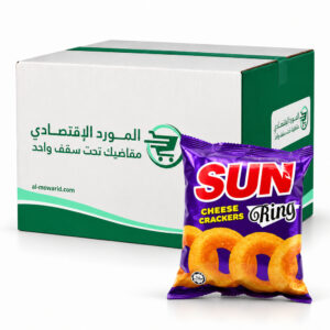 حلقات الجبن صغير 16جم ( كرتون 5كيس * 40حبه )