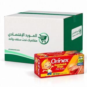 أورينكس أكياس ساندويش مقاس 15 × 17 سم ( كرتون 24 علبة × 50 كيس )