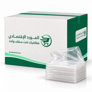 أكياس طعام نايلون رقم 10 ( كرتون 13 ربطة )