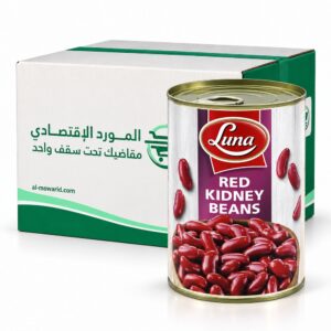لونا فاصوليا حمراء كدني 380 جرام ( الكرتون 24 حبة )