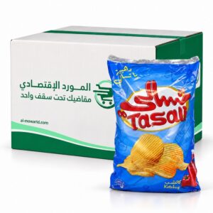 تسالي بطاطس كاتشب 12جم ( كرتون 6 كيس * 21حبه )
