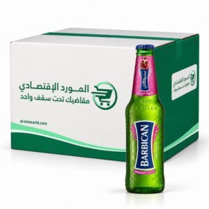 باربيكان رمان زجاج 330مل ( كرتون 24 عبوة )
