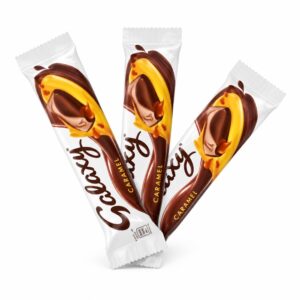 جالكسي شوكولاتة بالكراميل 36جم ( 3 حبات )