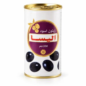اليسا زيتون اسود 200جم