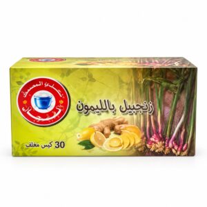 شاي المصمك زنجبيل بالليمون 30 كيس مغلف