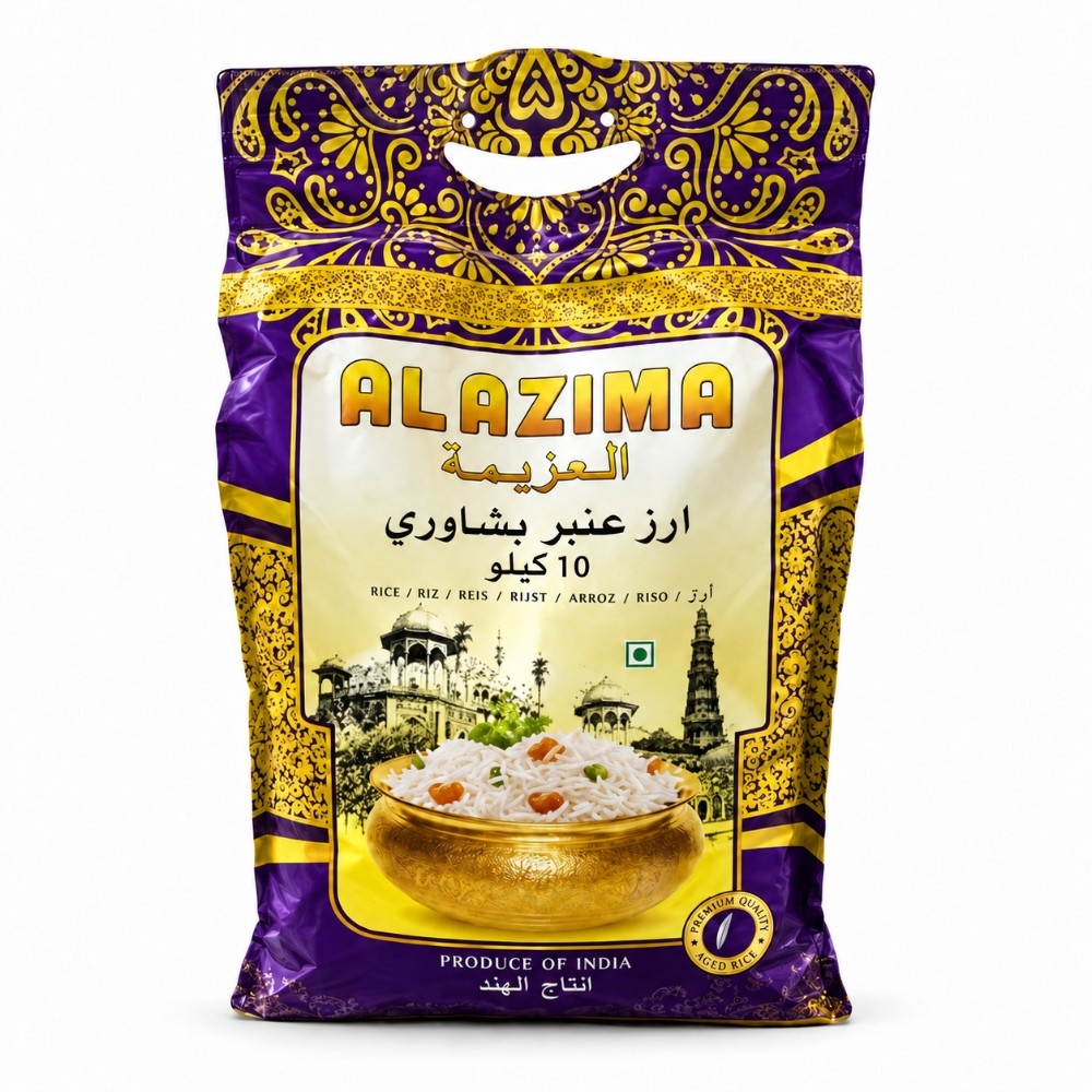 ارز العزيمة عنبر بشاوري 10 كيلو