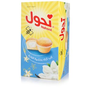 نحول كوب كيك بحشوة كريمة الفانيلا 32 جم * 12 حبه