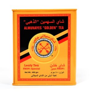 المنيس شاي السهمين الذهبي حديد 400 جرام