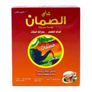 الصمان شاي احمر 100 خيط