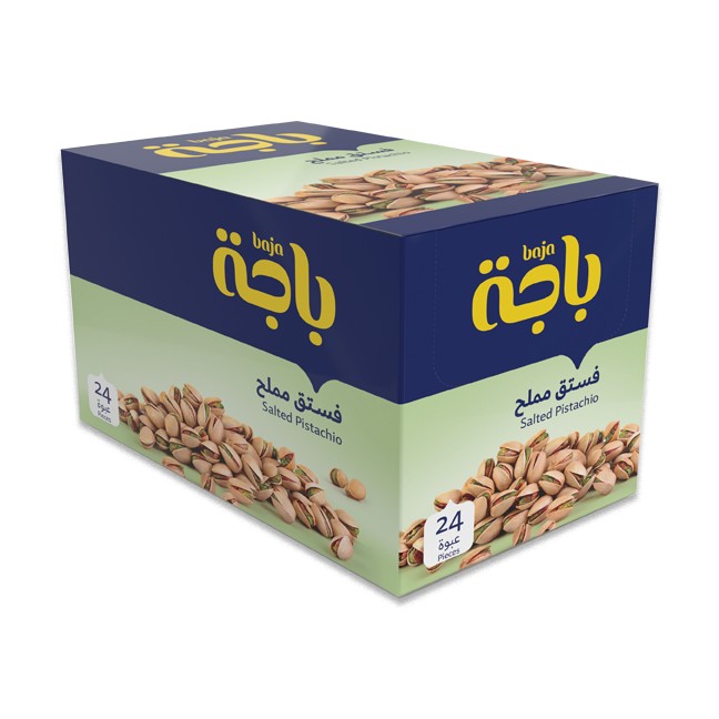 باجة فستق مملح 24 × 15 جرام