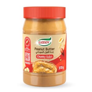 قودي زبدة الفول السوداني خشنة 510 غم